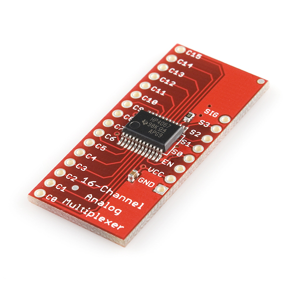 SparkFun 아날로그/디지털 MUX 브레이크아웃 - CD74HC4067